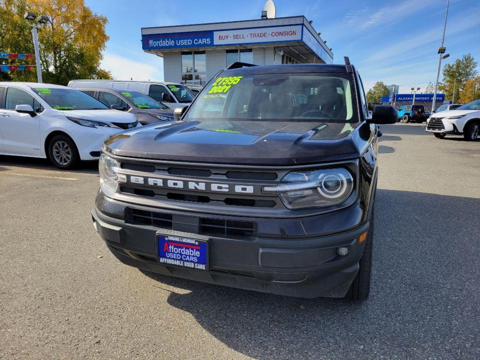 Affordable Used Cars Anchorage - 2021 FORD BRONCO SPORT 4DR