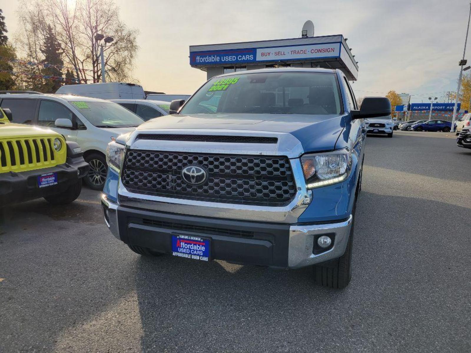 Affordable Used Cars Anchorage 2021 TOYOTA TUNDRA SR5 4DR