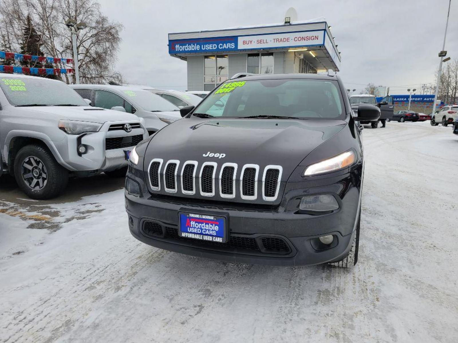 Affordable Used Cars Anchorage 2017 JEEP CHEROKEE 4DR