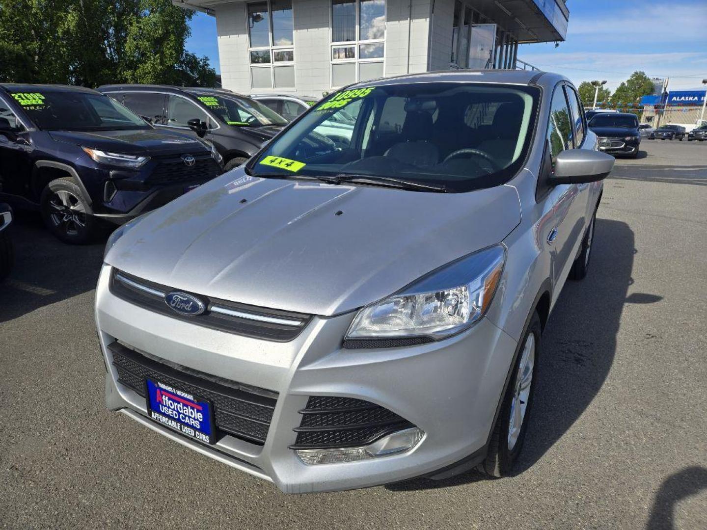 2015 SILVER FORD ESCAPE SE (1FMCU9GX5FU) with an 1.6L engine, Automatic transmission, located at 929 East 8th Ave, Anchorage, AK, 99501, (907) 274-2277, 61.214783, -149.866074 - Photo#0