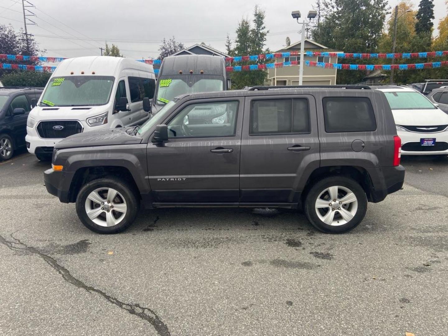 2016 GRAY JEEP PATRIOT LATITUDE (1C4NJRFB2GD) with an 2.4L engine, Continuously Variable transmission, located at 929 East 8th Ave, Anchorage, AK, 99501, (907) 274-2277, 61.214783, -149.866074 - Photo#1