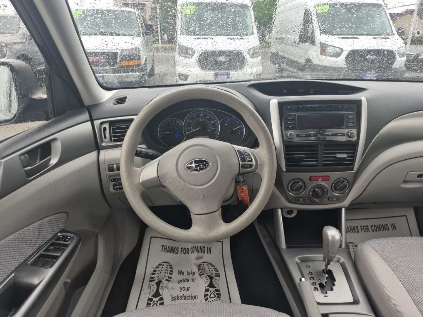 2012 GRAY SUBARU FORESTER 2.5X (JF2SHABC3CH) with an 2.5L engine, Automatic transmission, located at 929 East 8th Ave, Anchorage, AK, 99501, (907) 274-2277, 61.214783, -149.866074- Photo#4