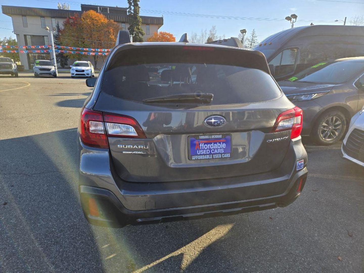 2019 GRAY SUBARU OUTBACK 2.5I PREMIUM (4S4BSAFC4K3) with an 2.5L engine, Continuously Variable transmission, located at 929 East 8th Ave, Anchorage, AK, 99501, (907) 274-2277, 61.214783, -149.866074 - Photo#2