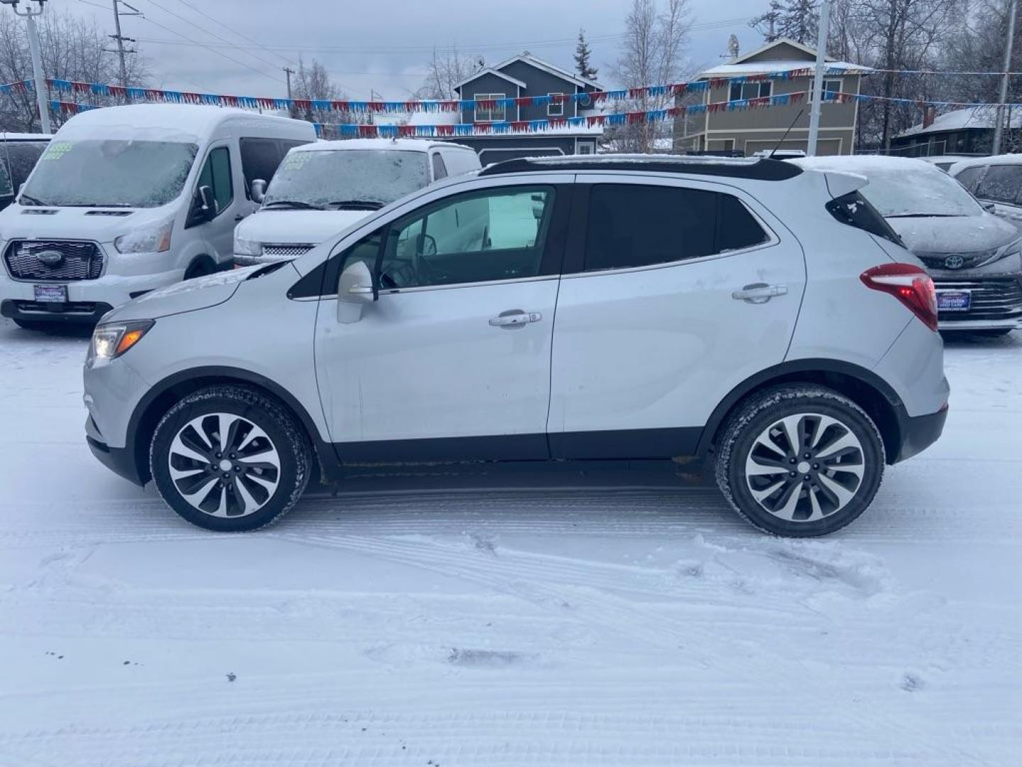 2019 SILVER BUICK ENCORE ESSENCE (KL4CJGSM4KB) with an 1.4L engine, Automatic transmission, located at 929 East 8th Ave, Anchorage, AK, 99501, (907) 274-2277, 61.214783, -149.866074 - Photo#1