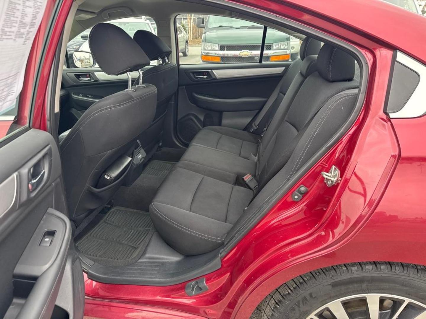 2018 MAROON SUBARU LEGACY 2.5I PREMIUM (4S3BNAF67J3) with an 2.5L engine, Continuously Variable transmission, located at 929 East 8th Ave, Anchorage, AK, 99501, (907) 274-2277, 61.214783, -149.866074 - Photo#2