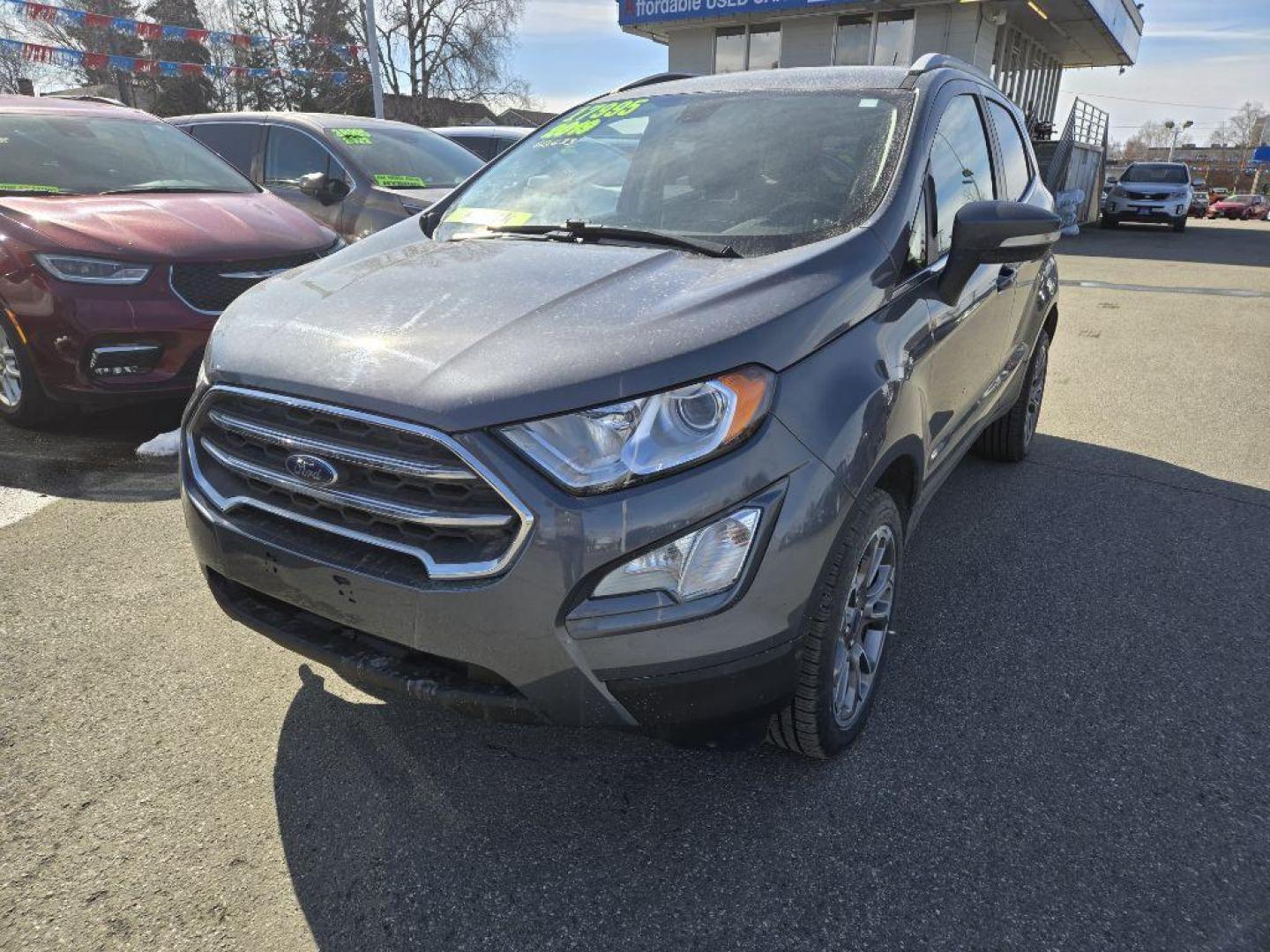 2019 GRAY FORD ECOSPORT TITANIUM (MAJ6S3KL1KC) with an 2.0L engine, Automatic transmission, located at 929 East 8th Ave, Anchorage, AK, 99501, (907) 274-2277, 61.214783, -149.866074 - Photo#0
