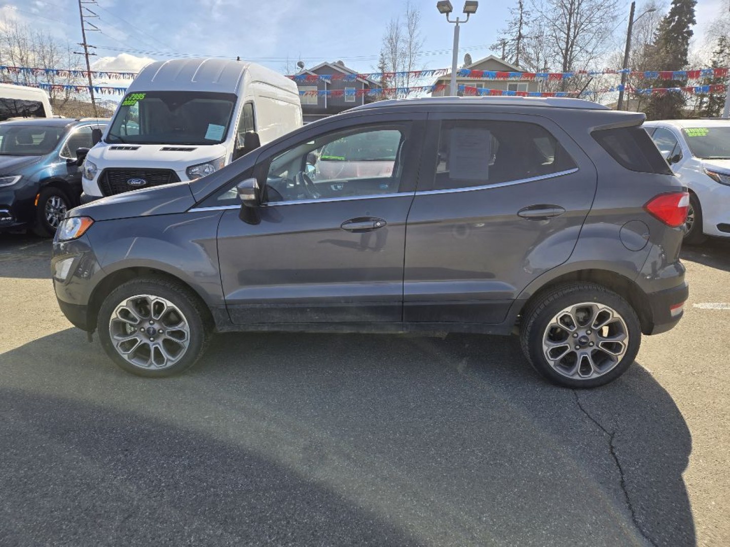 2019 GRAY FORD ECOSPORT TITANIUM (MAJ6S3KL1KC) with an 2.0L engine, Automatic transmission, located at 929 East 8th Ave, Anchorage, AK, 99501, (907) 274-2277, 61.214783, -149.866074- Photo#1