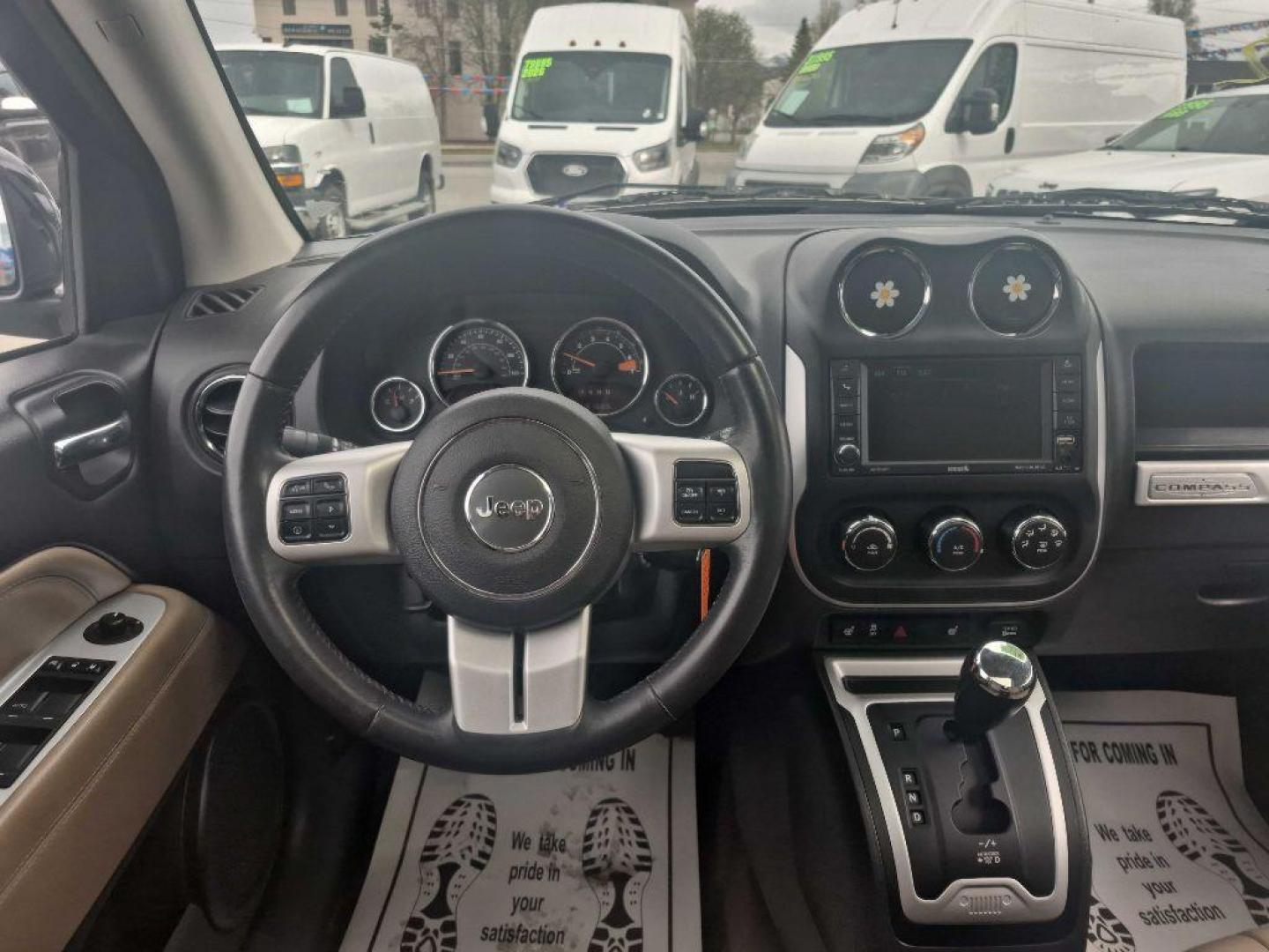 2016 BROWN JEEP COMPASS LATITUDE (1C4NJDEB9GD) with an 2.4L engine, Automatic transmission, located at 929 East 8th Ave, Anchorage, AK, 99501, (907) 274-2277, 61.214783, -149.866074 - Photo#4
