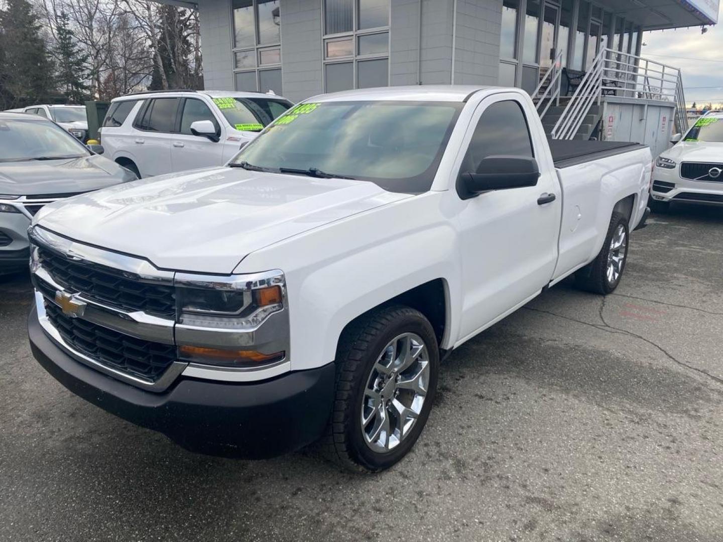2016 WHITE CHEVROLET SILVERADO 1500 (1GCNCNEH5GZ) with an 4.3L engine, Automatic transmission, located at 929 East 8th Ave, Anchorage, AK, 99501, (907) 274-2277, 61.214783, -149.866074 - Photo#0