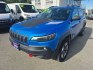 2019 BLUE JEEP CHEROKEE TRAILHAWK (1C4PJMBX5KD) with an 3.2L engine, Automatic transmission, located at 929 East 8th Ave, Anchorage, AK, 99501, (907) 274-2277, 61.214783, -149.866074- Photo#0