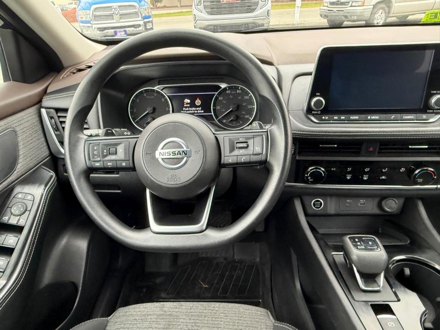 2021 BLUE NISSAN ROGUE S (5N1AT3AB2MC) with an 2.5L engine, Continuously Variable transmission, located at 929 East 8th Ave, Anchorage, AK, 99501, (907) 274-2277, 61.214783, -149.866074 - Photo#4