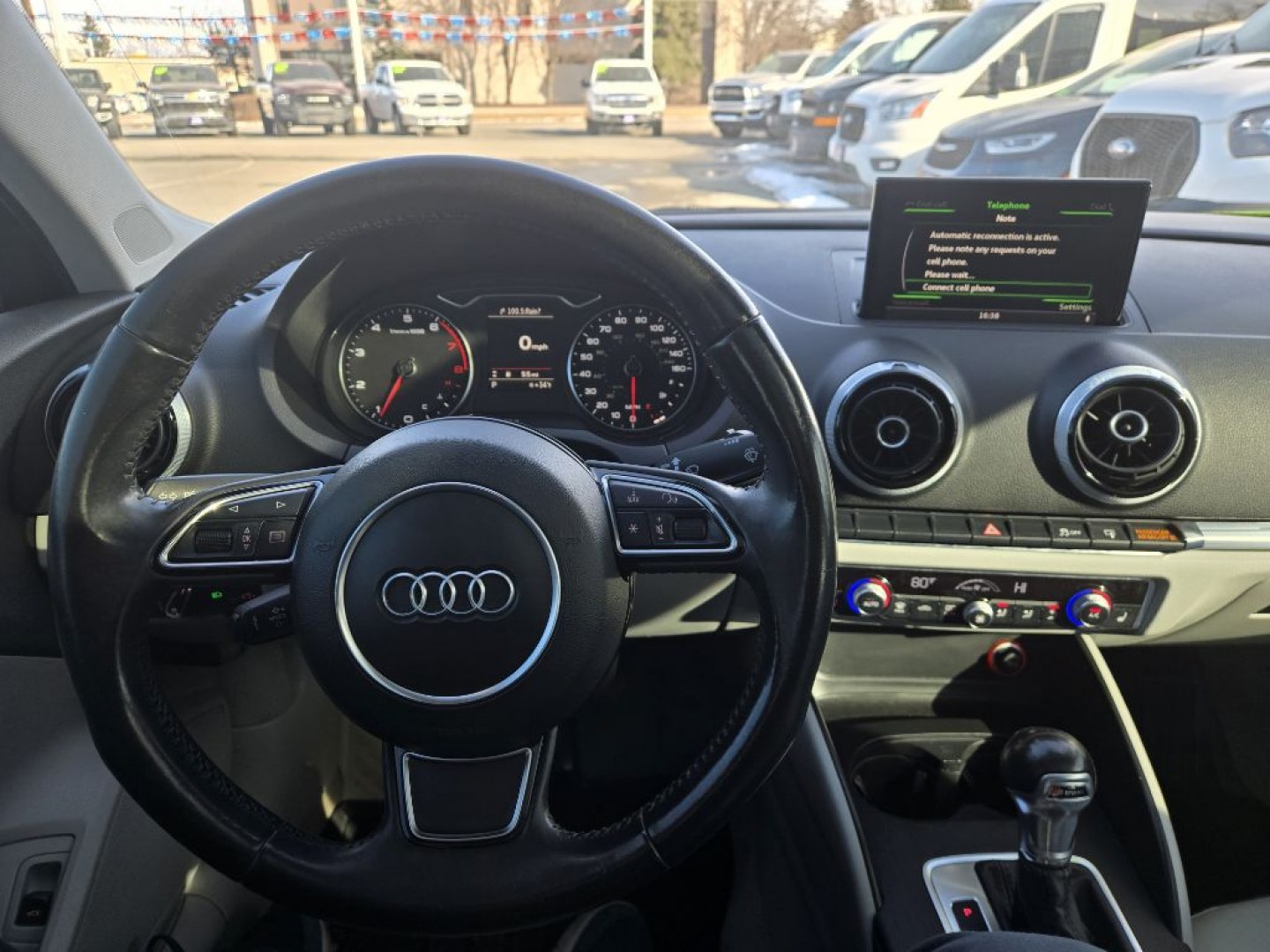 2015 BLUE AUDI A3 PREMIUM PLUS (WAUEFGFF7F1) with an 2.0L engine, Automatic transmission, located at 929 East 8th Ave, Anchorage, AK, 99501, (907) 274-2277, 61.214783, -149.866074- Photo#4
