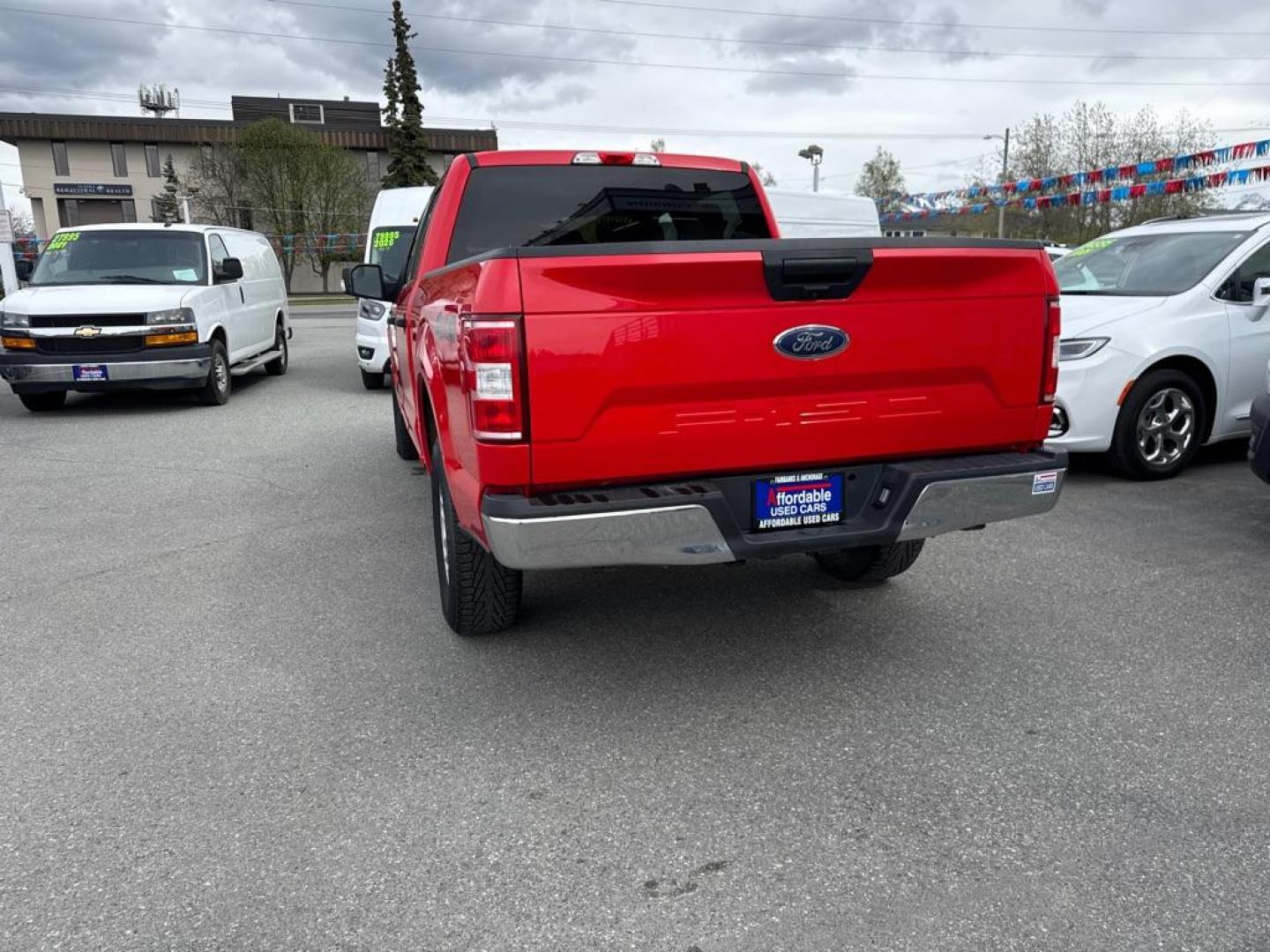 2020 RED FORD F150 SUPERCREW XLT (1FTEW1E58LF) with an 5.0L engine, Automatic transmission, located at 929 East 8th Ave, Anchorage, AK, 99501, (907) 274-2277, 61.214783, -149.866074 - Photo#4
