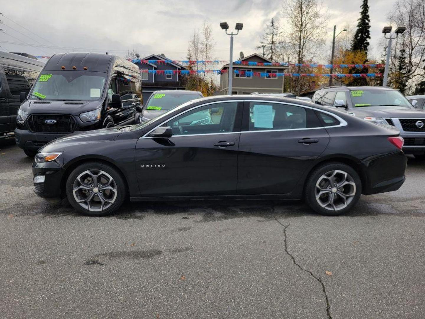 2020 BLACK CHEVROLET MALIBU LT (1G1ZD5ST2LF) with an 1.5L engine, Continuously Variable transmission, located at 929 East 8th Ave, Anchorage, AK, 99501, (907) 274-2277, 61.214783, -149.866074 - Photo#1