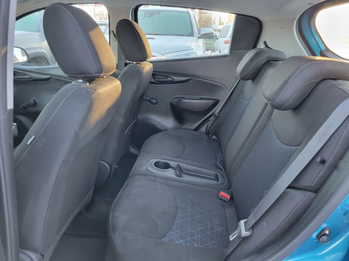 2021 BLUE CHEVROLET SPARK LS (KL8CB6SA0MC) with an 1.4L engine, Continuously Variable transmission, located at 929 East 8th Ave, Anchorage, AK, 99501, (907) 274-2277, 61.214783, -149.866074- Photo#3