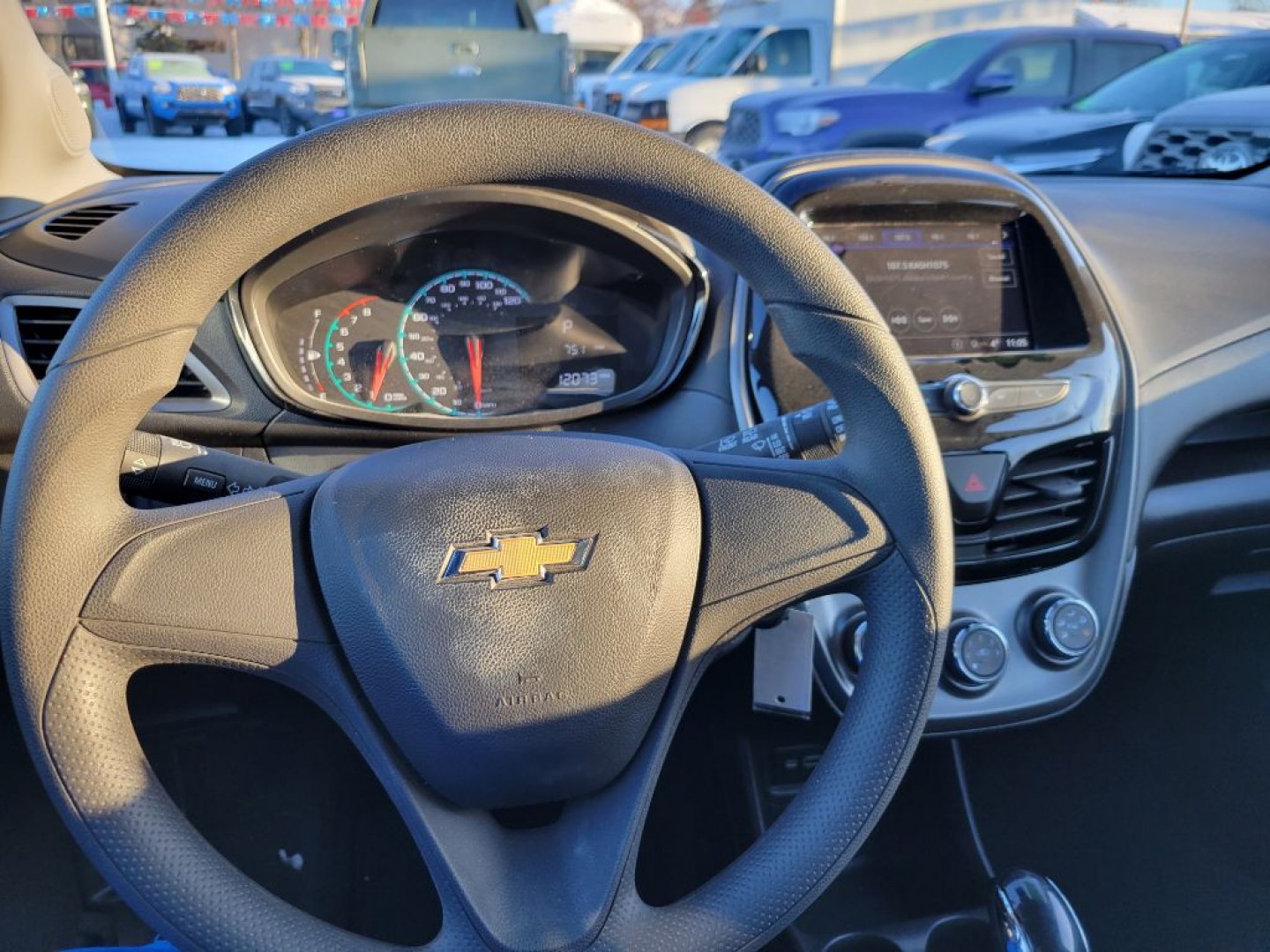 2021 BLUE CHEVROLET SPARK LS (KL8CB6SA0MC) with an 1.4L engine, Continuously Variable transmission, located at 929 East 8th Ave, Anchorage, AK, 99501, (907) 274-2277, 61.214783, -149.866074- Photo#4