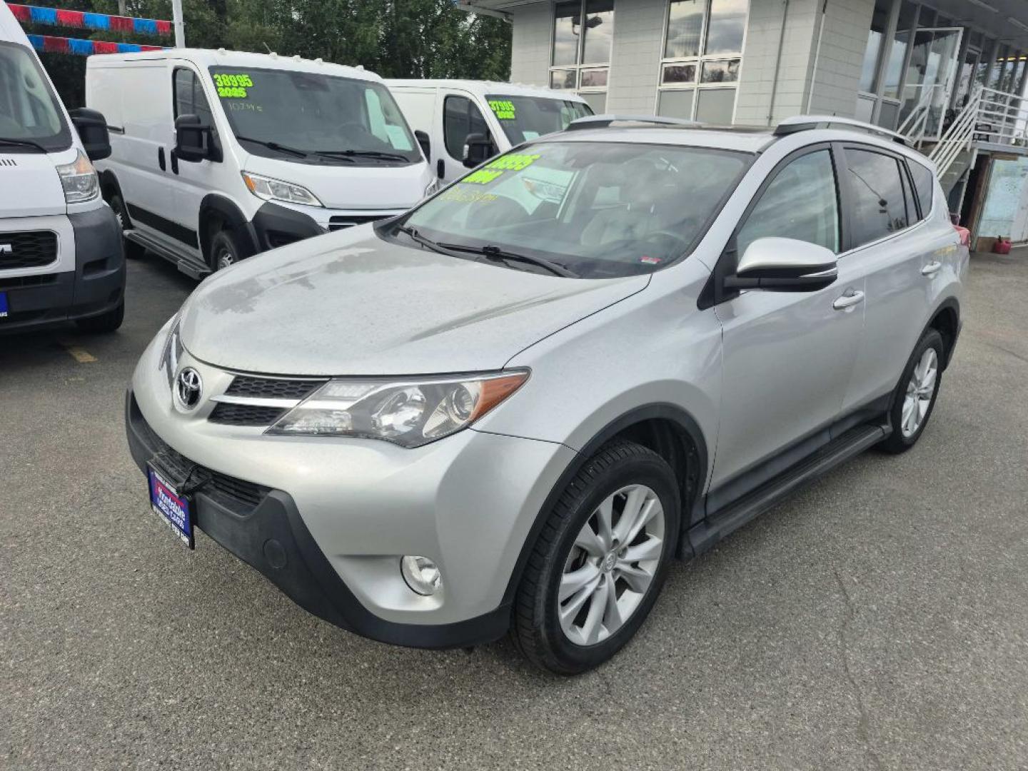 2014 SILVER TOYOTA RAV4 LIMITED (2T3DFREV1EW) with an 2.5L engine, Automatic transmission, located at 929 East 8th Ave, Anchorage, AK, 99501, (907) 274-2277, 61.214783, -149.866074- Photo#0