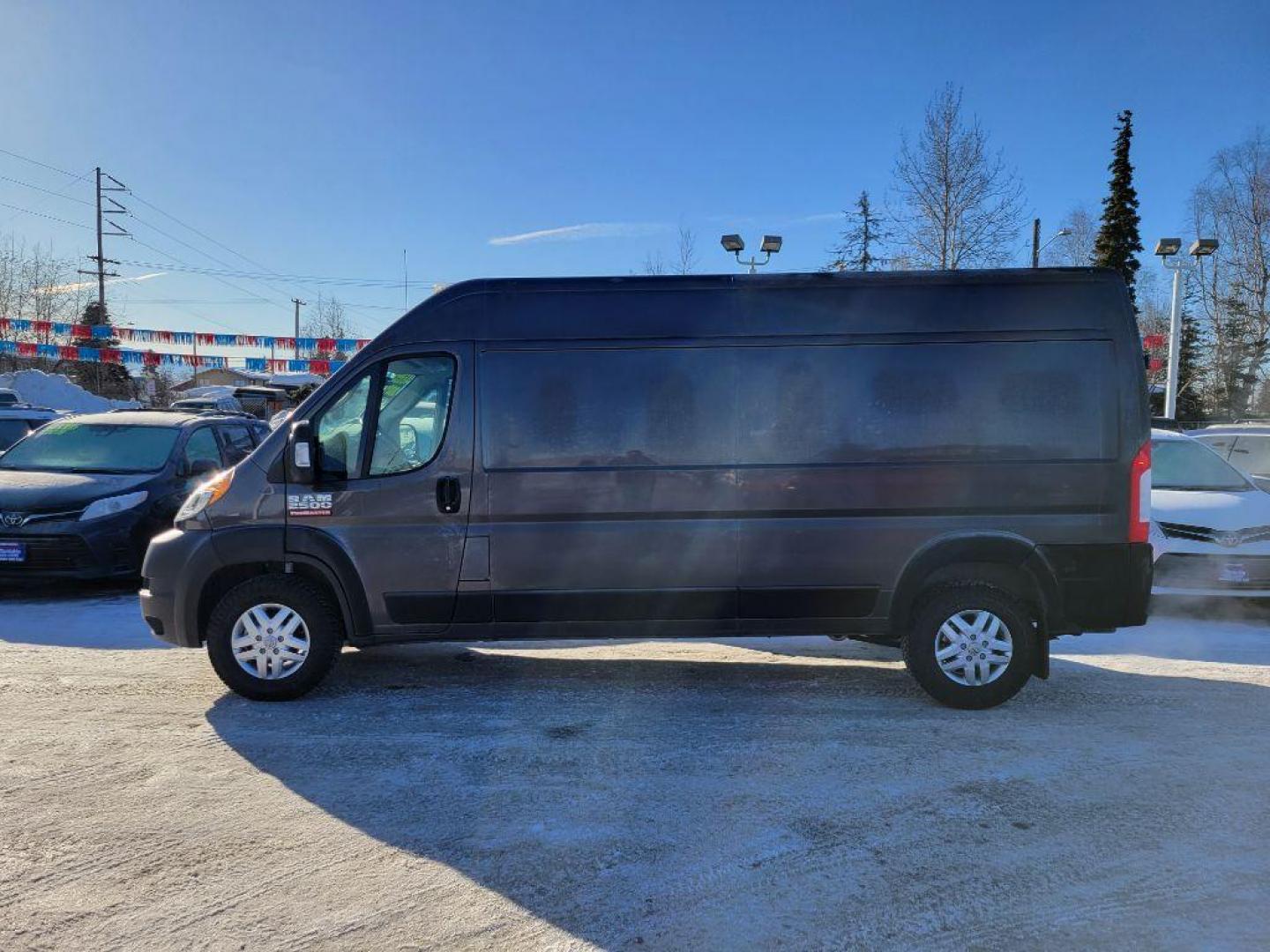 2021 BLACK RAM PROMASTER 2500 2500 HIGH (3C6LRVDGXME) with an 3.6L engine, Automatic transmission, located at 929 East 8th Ave, Anchorage, AK, 99501, (907) 274-2277, 61.214783, -149.866074 - Photo#1