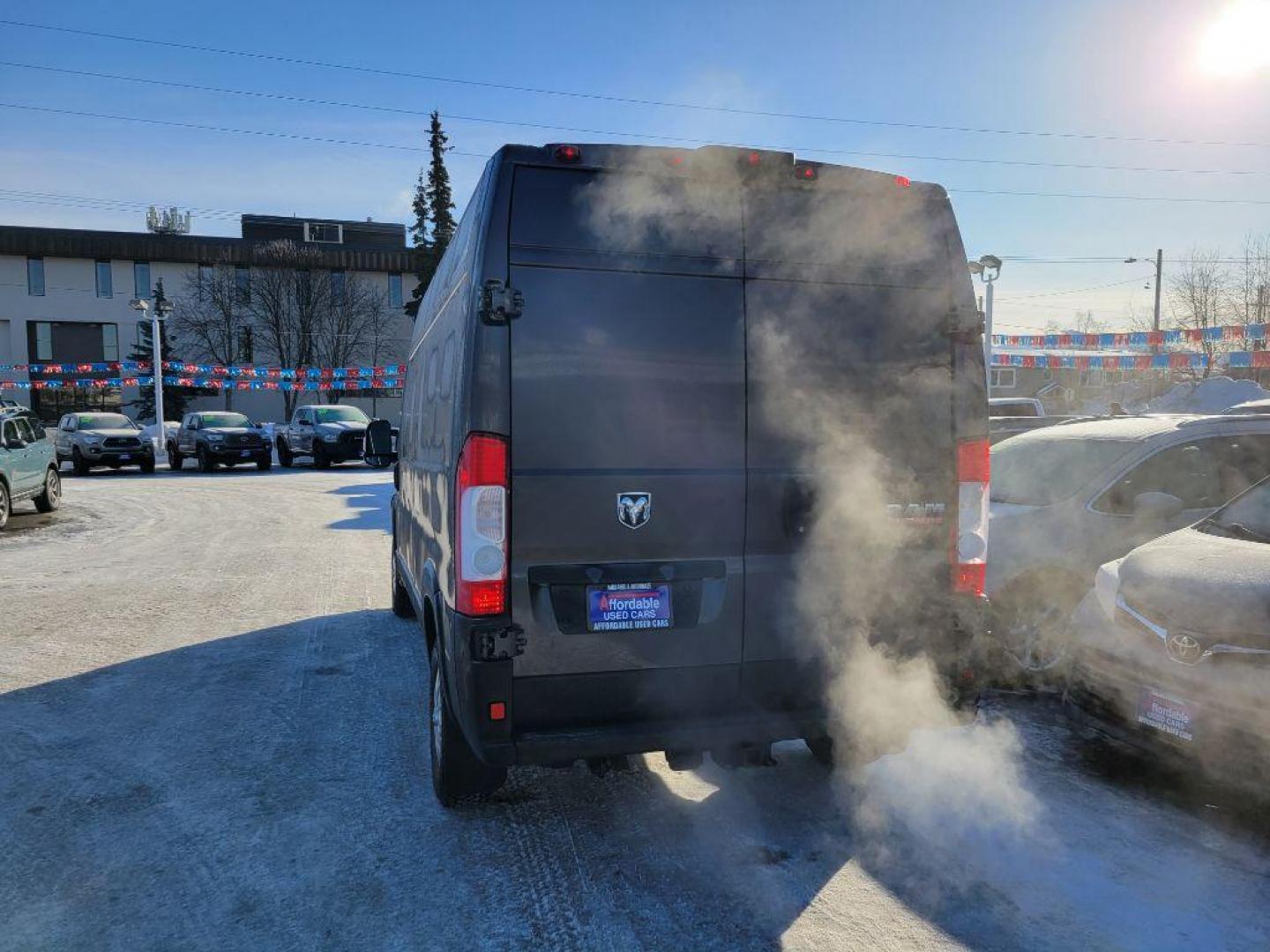 2021 BLACK RAM PROMASTER 2500 2500 HIGH (3C6LRVDGXME) with an 3.6L engine, Automatic transmission, located at 929 East 8th Ave, Anchorage, AK, 99501, (907) 274-2277, 61.214783, -149.866074 - Photo#2