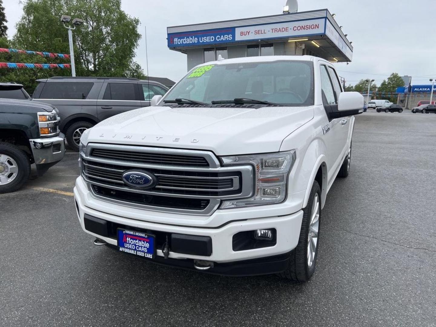 2018 WHITE FORD F150 SUPERCREW (1FTEW1EG8JF) with an 3.5L engine, Automatic transmission, located at 929 East 8th Ave, Anchorage, AK, 99501, (907) 274-2277, 61.214783, -149.866074 - Photo#0