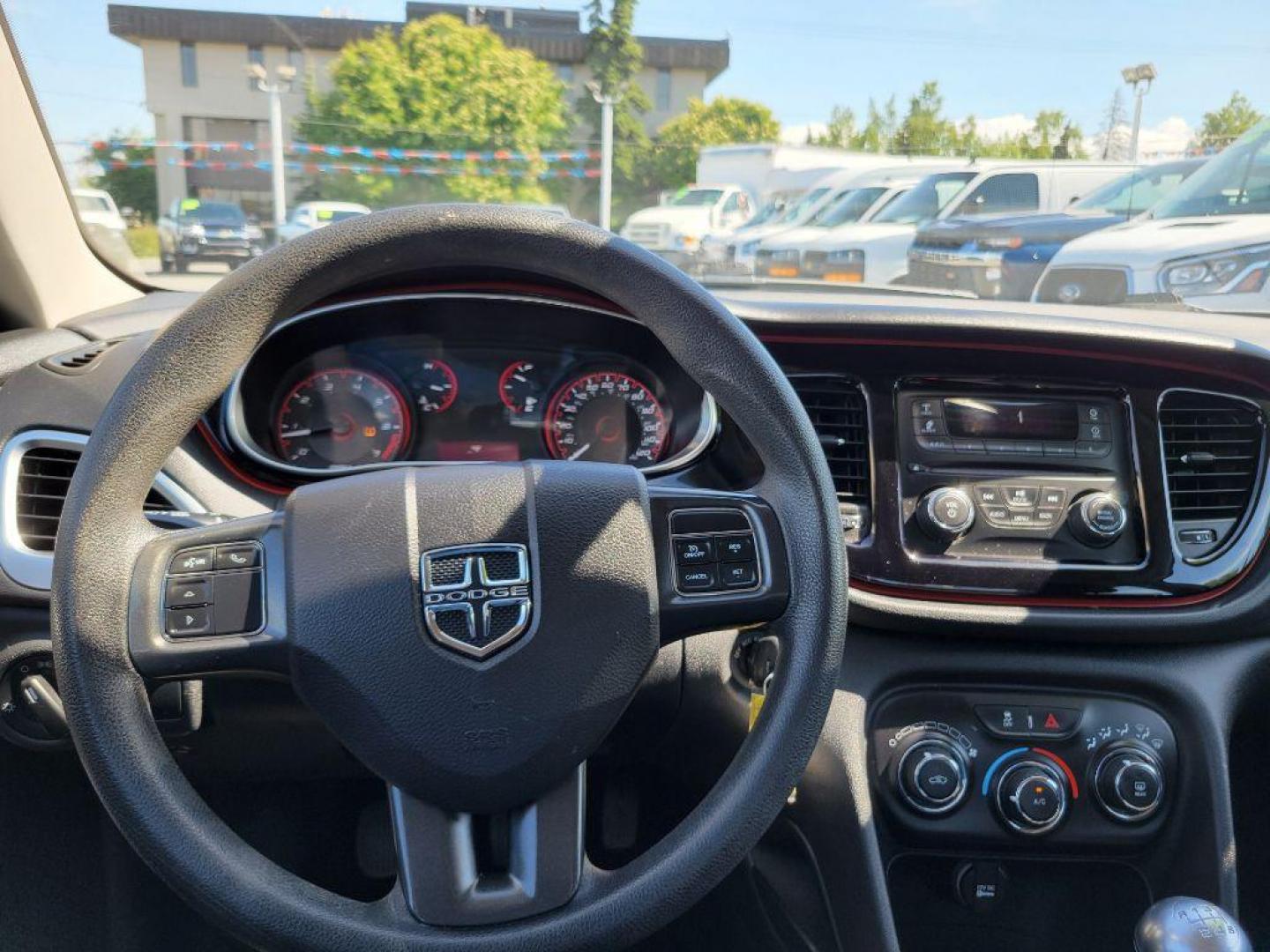 2014 MAROON DODGE DART SE (1C3CDFAA2ED) with an 2.0L engine, Automatic transmission, located at 929 East 8th Ave, Anchorage, AK, 99501, (907) 274-2277, 61.214783, -149.866074 - Photo#4