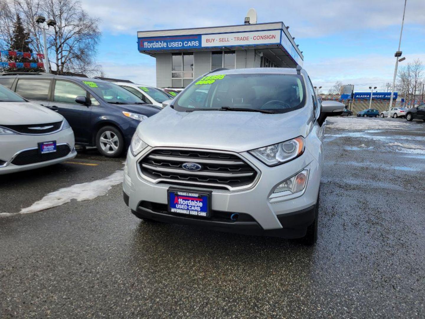 2020 SILVER FORD ECOSPORT SE (MAJ6S3GL4LC) with an 2.0L engine, Automatic transmission, located at 929 East 8th Ave, Anchorage, AK, 99501, (907) 274-2277, 61.214783, -149.866074 - Photo#0