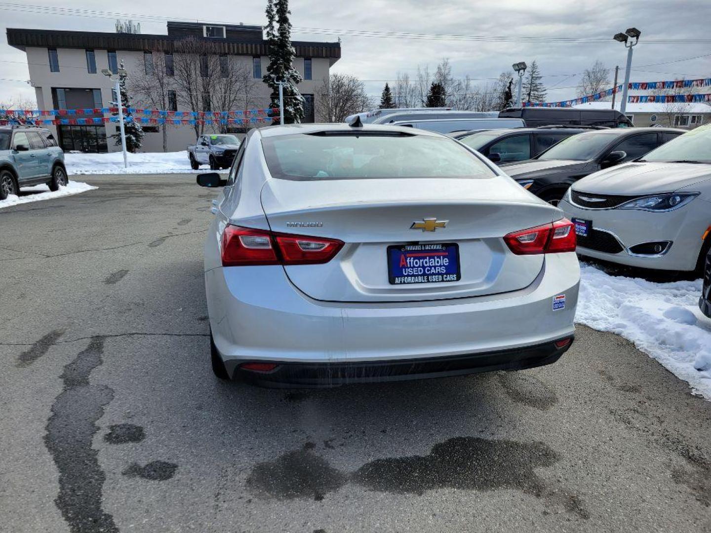 2022 SILVER CHEVROLET MALIBU LS (1G1ZB5ST1NF) with an 1.5L engine, Automatic transmission, located at 929 East 8th Ave, Anchorage, AK, 99501, (907) 274-2277, 61.214783, -149.866074 - Photo#2