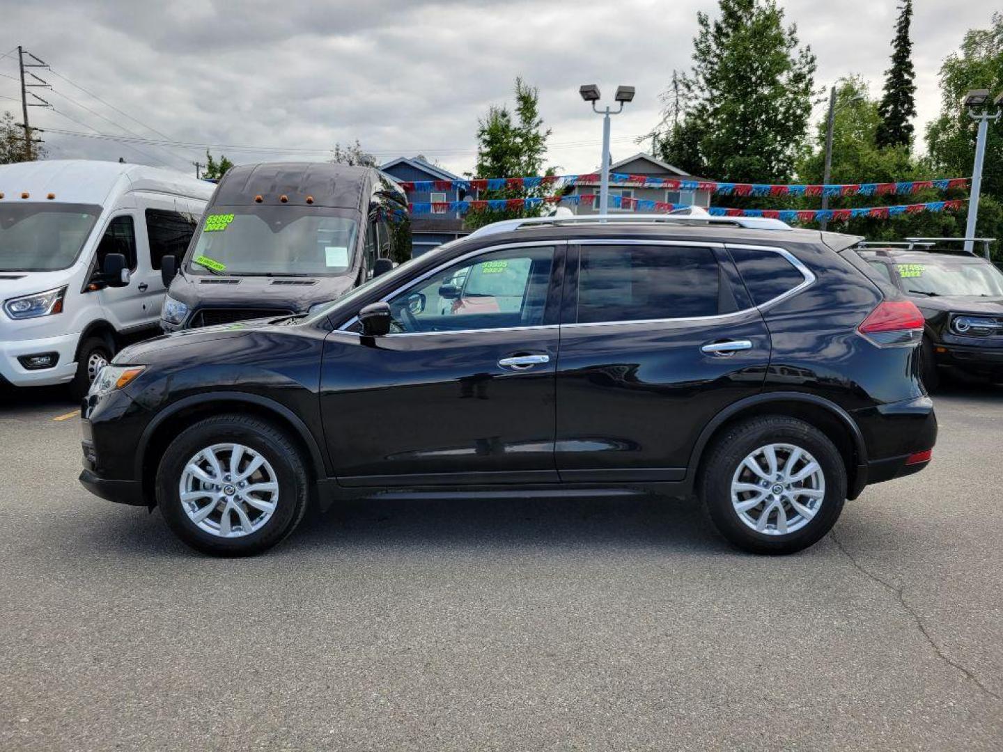 2020 BLACK NISSAN ROGUE S (KNMAT2MV9LP) with an 2.5L engine, Continuously Variable transmission, located at 929 East 8th Ave, Anchorage, AK, 99501, (907) 274-2277, 61.214783, -149.866074 - Photo#1