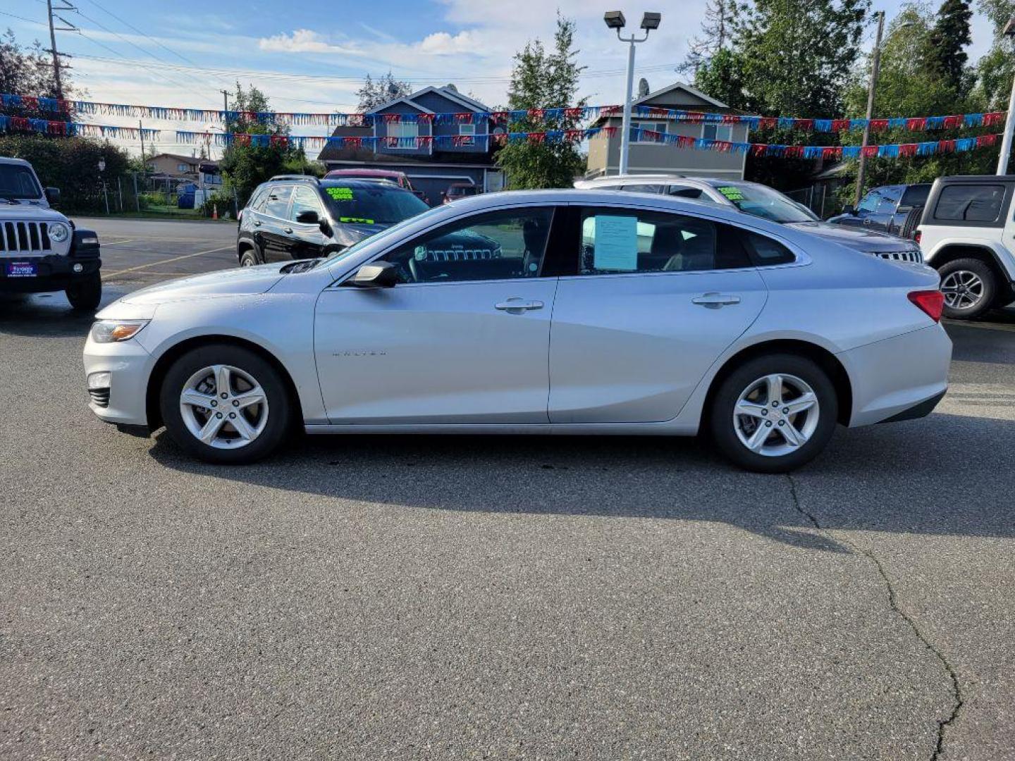 2022 SILVER CHEVROLET MALIBU LS (1G1ZB5ST2NF) with an 1.5L engine, Automatic transmission, located at 929 East 8th Ave, Anchorage, AK, 99501, (907) 274-2277, 61.214783, -149.866074 - Photo#1