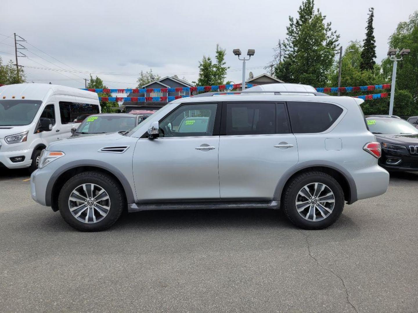 2019 SILVER NISSAN ARMADA SL (JN8AY2NC4K9) with an 5.6L engine, Automatic transmission, located at 929 East 8th Ave, Anchorage, AK, 99501, (907) 274-2277, 61.214783, -149.866074 - Photo#1