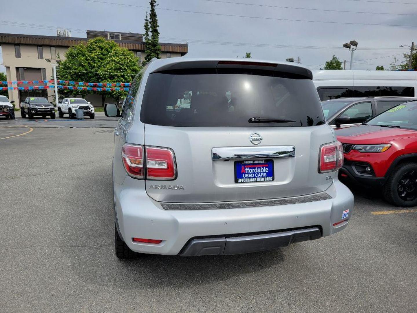 2019 SILVER NISSAN ARMADA SL (JN8AY2NC4K9) with an 5.6L engine, Automatic transmission, located at 929 East 8th Ave, Anchorage, AK, 99501, (907) 274-2277, 61.214783, -149.866074 - Photo#2