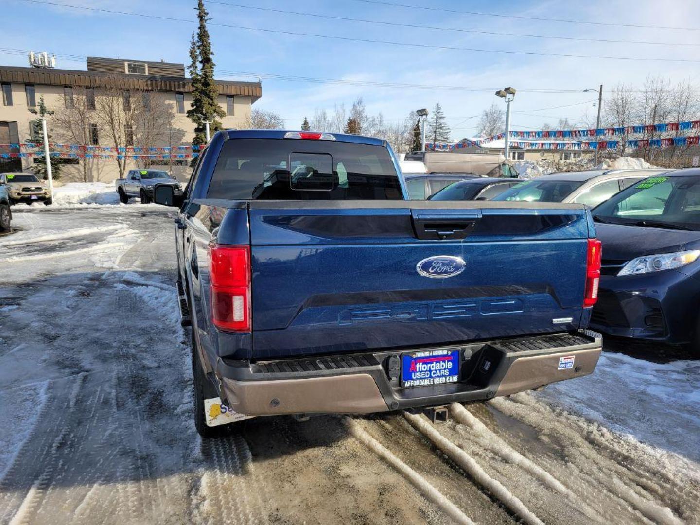 2019 BLUE FORD F150 SUPERCREW (1FTFW1E48KK) with an 3.5L engine, Automatic transmission, located at 929 East 8th Ave, Anchorage, AK, 99501, (907) 274-2277, 61.214783, -149.866074 - Photo#2