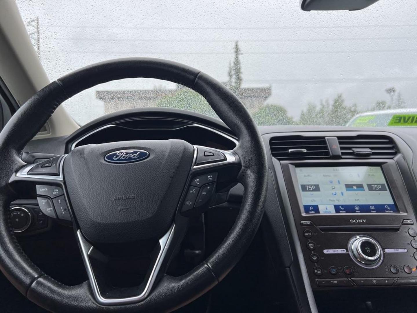 2020 WHITE FORD FUSION TITANIUM (3FA6P0D99LR) with an 2.0L engine, Automatic transmission, located at 929 East 8th Ave, Anchorage, AK, 99501, (907) 274-2277, 61.214783, -149.866074 - Photo#5