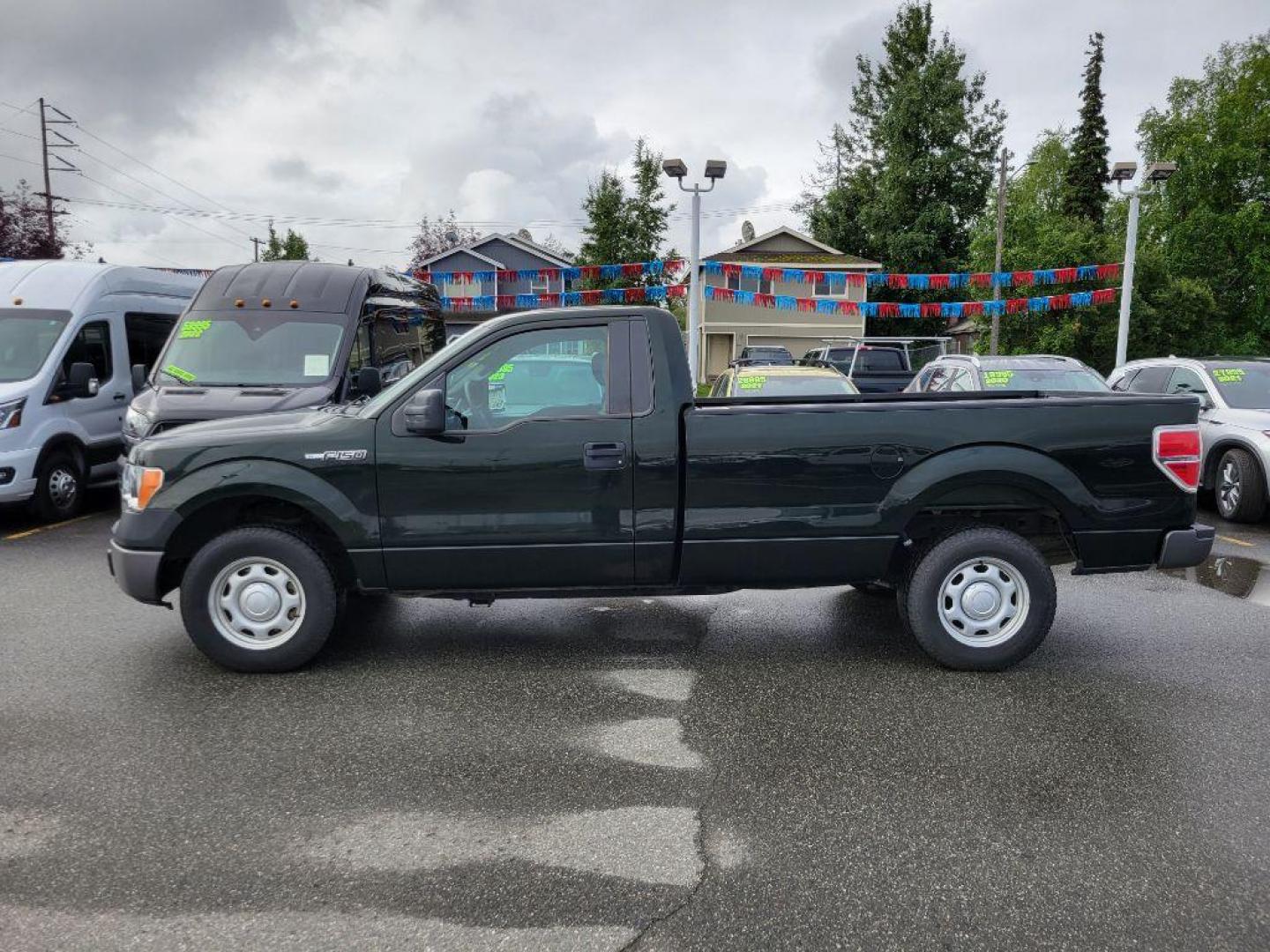 2014 GREEN FORD F150 XL (1FTMF1CM9EK) with an 3.7L engine, Automatic transmission, located at 929 East 8th Ave, Anchorage, AK, 99501, (907) 274-2277, 61.214783, -149.866074 - Photo#1