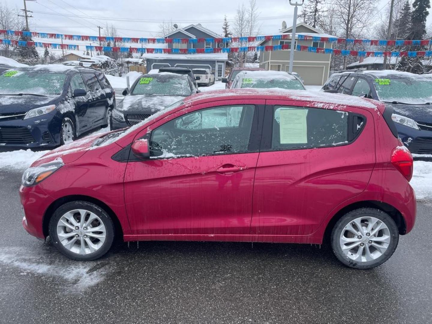 2020 RED CHEVROLET SPARK 1LT (KL8CD6SA6LC) with an 1.4L engine, Continuously Variable transmission, located at 929 East 8th Ave, Anchorage, AK, 99501, (907) 274-2277, 61.214783, -149.866074 - Photo#6