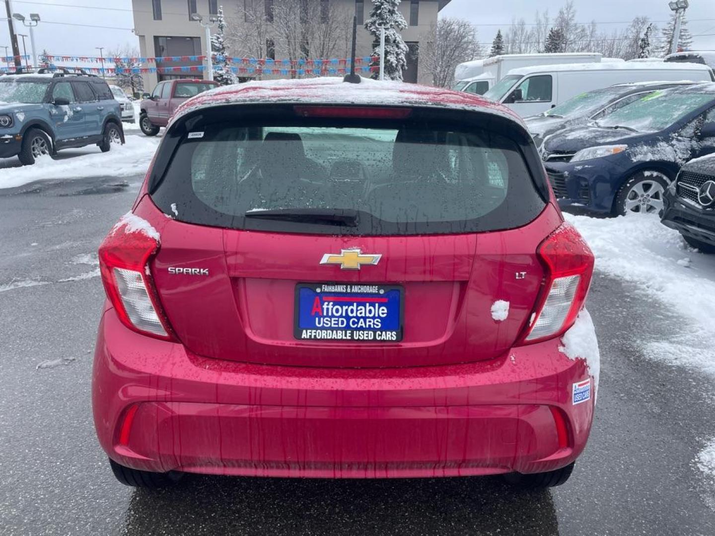 2020 RED CHEVROLET SPARK 1LT (KL8CD6SA6LC) with an 1.4L engine, Continuously Variable transmission, located at 929 East 8th Ave, Anchorage, AK, 99501, (907) 274-2277, 61.214783, -149.866074 - Photo#7