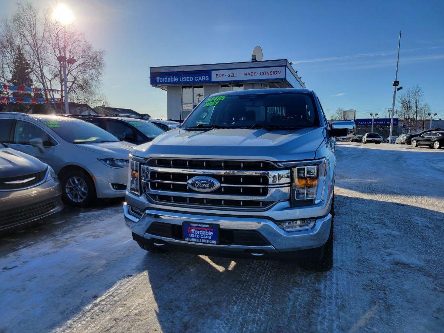 2021 SILVER FORD F150 SUPERCREW (1FTFW1ED4MF) with an 3.5L engine, Automatic transmission, located at 929 East 8th Ave, Anchorage, AK, 99501, (907) 274-2277, 61.214783, -149.866074 - Photo#0