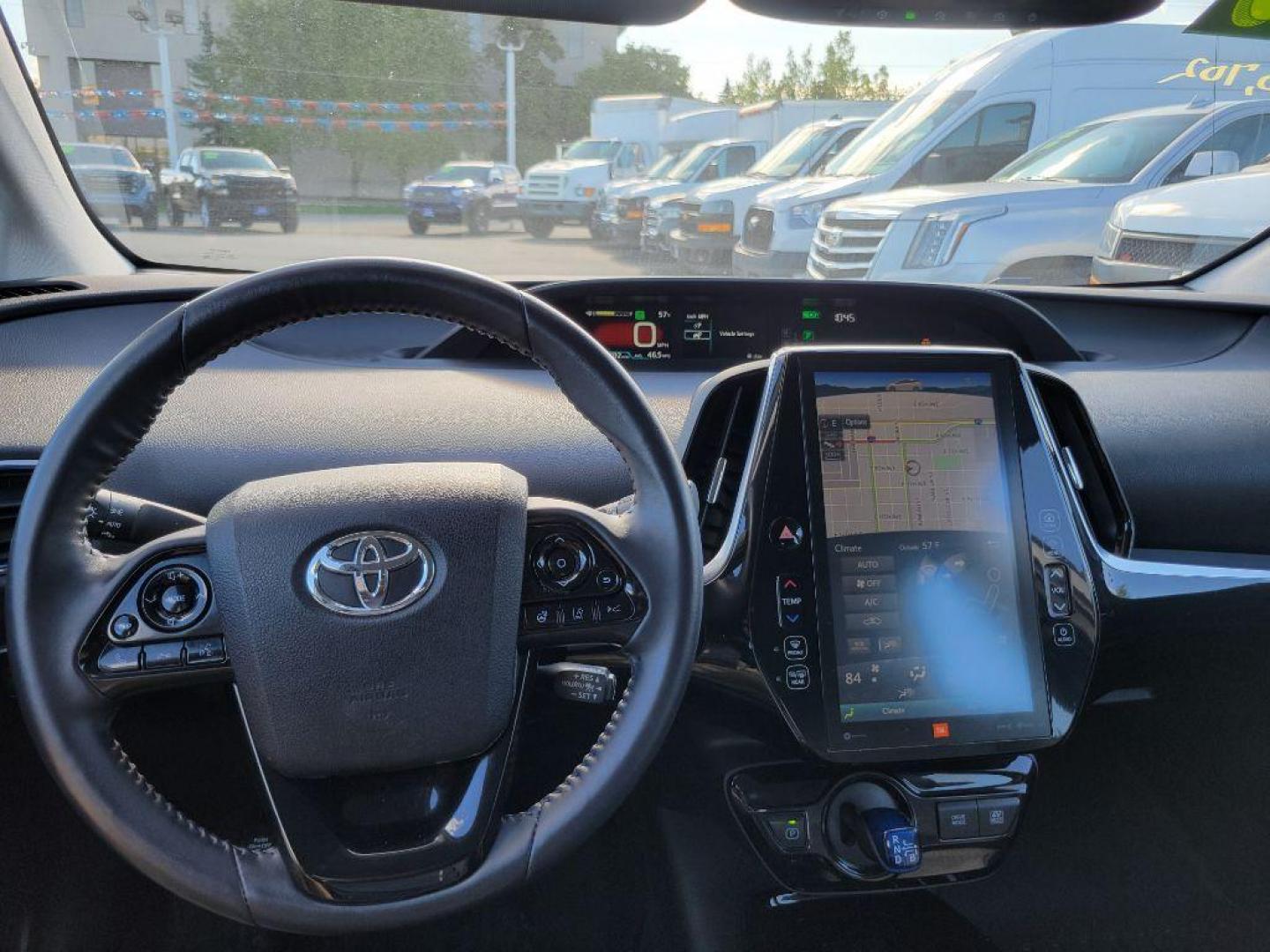 2019 GRAY TOYOTA PRIUS LIMITED (JTDKARFU1K3) with an 1.8L engine, Continuously Variable transmission, located at 929 East 8th Ave, Anchorage, AK, 99501, (907) 274-2277, 61.214783, -149.866074 - Photo#4