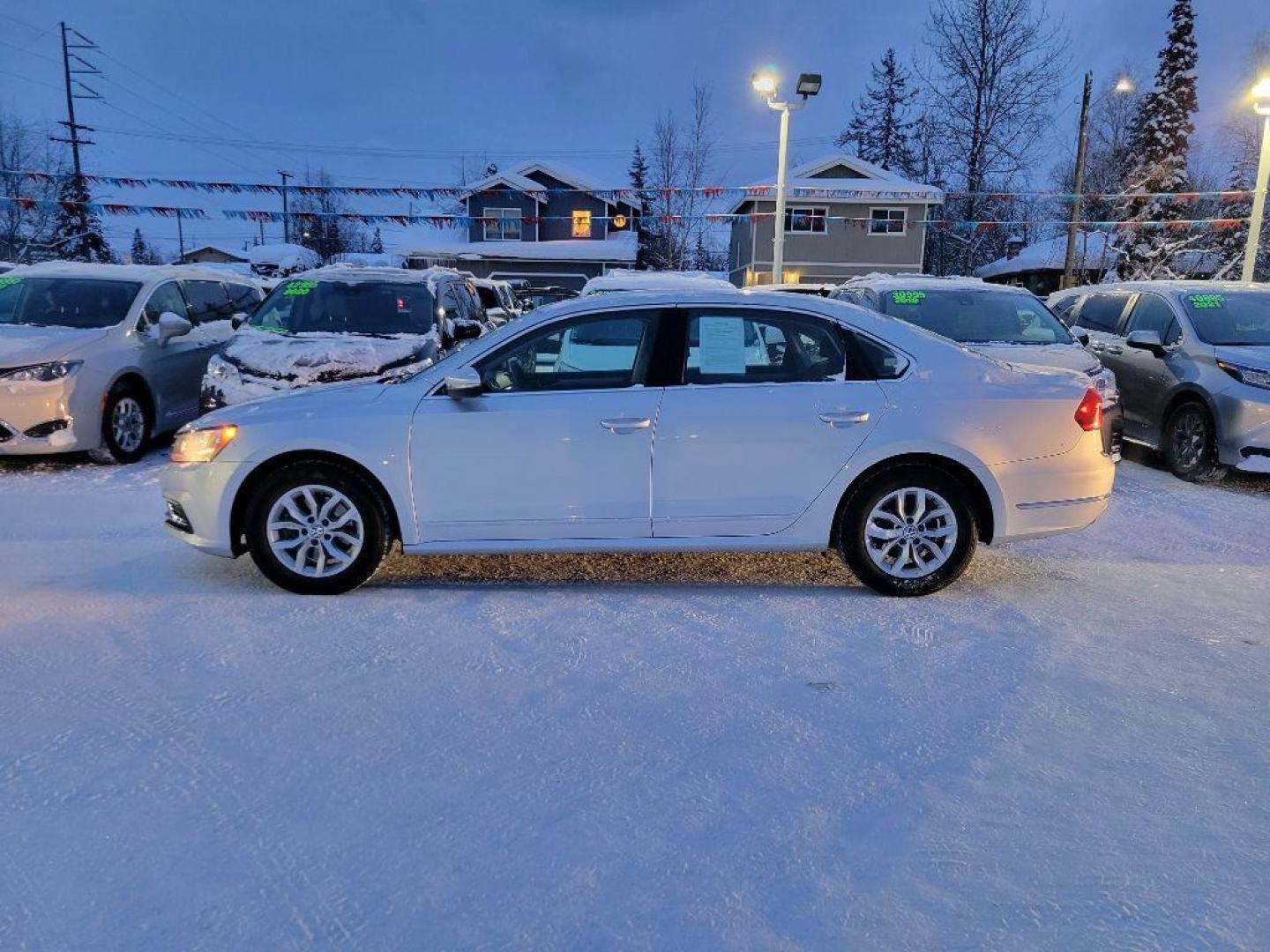 2017 SILVER VOLKSWAGEN PASSAT S (1VWAT7A37HC) with an 1.8L engine, Automatic transmission, located at 929 East 8th Ave, Anchorage, AK, 99501, (907) 274-2277, 61.214783, -149.866074 - Photo#1