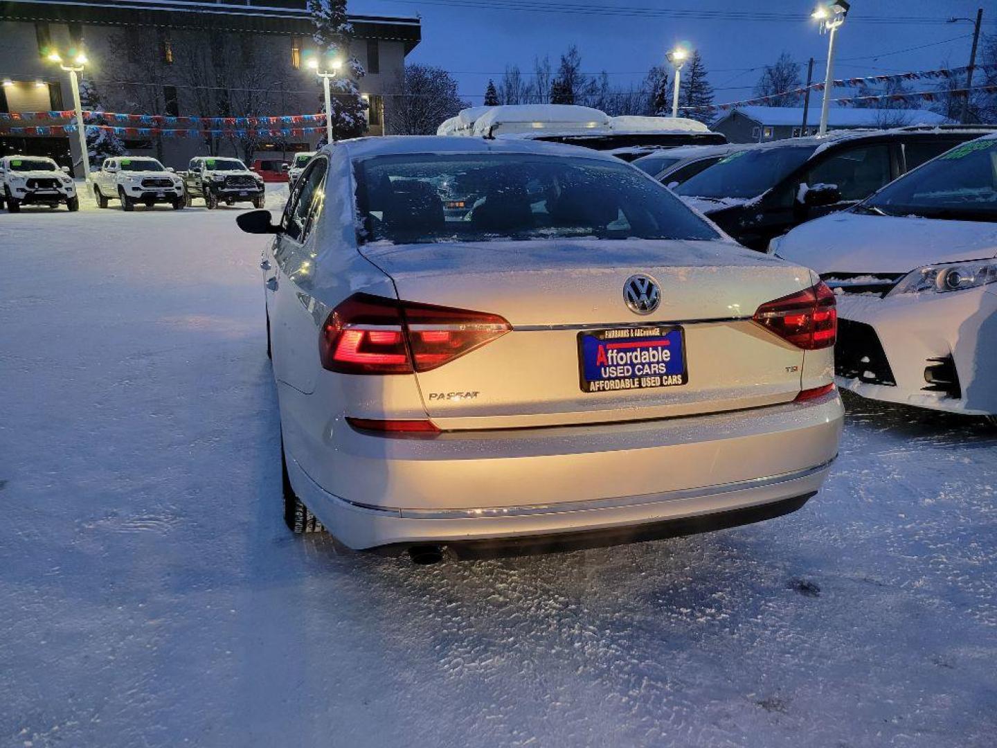 2017 SILVER VOLKSWAGEN PASSAT S (1VWAT7A37HC) with an 1.8L engine, Automatic transmission, located at 929 East 8th Ave, Anchorage, AK, 99501, (907) 274-2277, 61.214783, -149.866074 - Photo#2