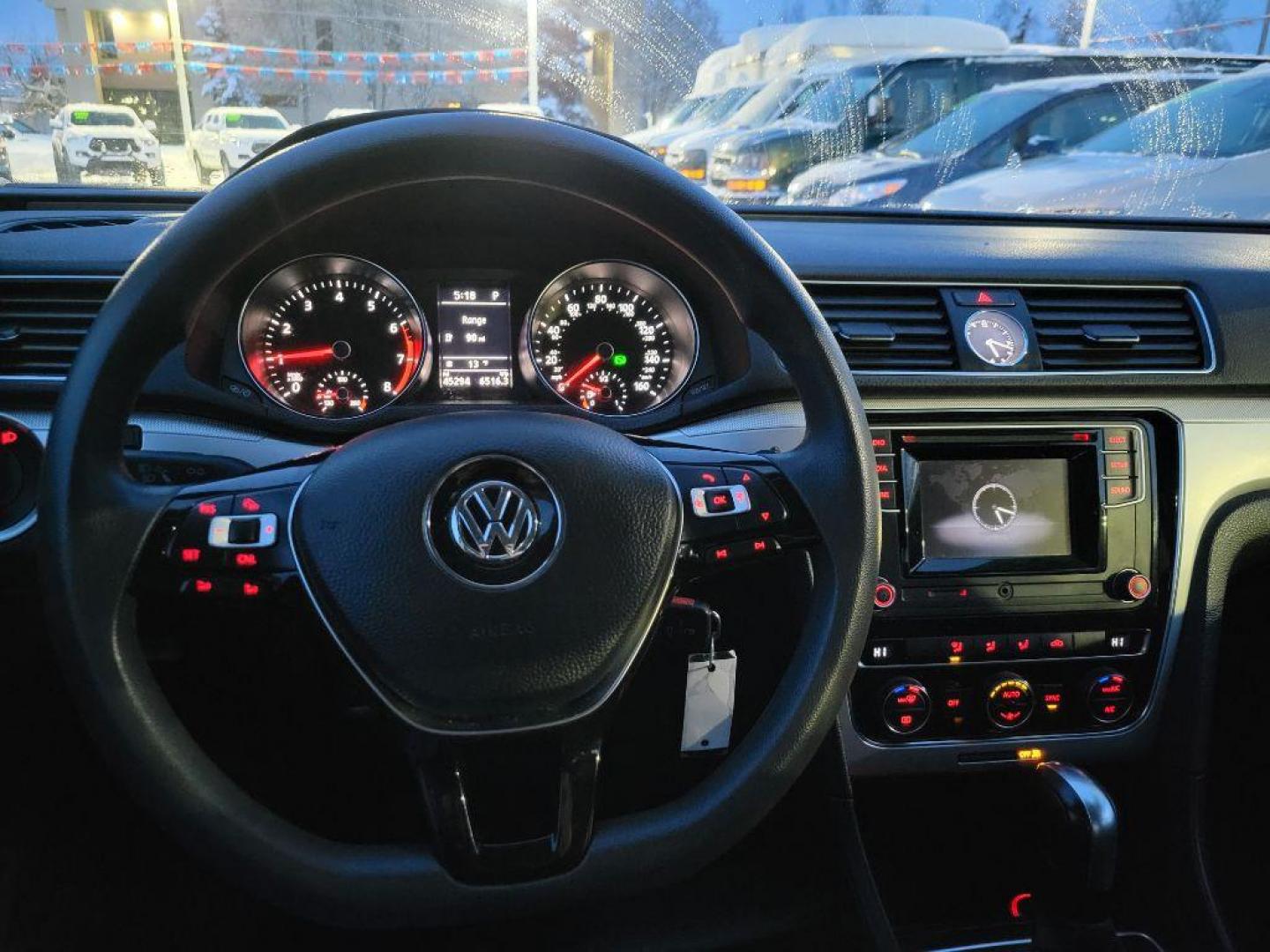 2017 SILVER VOLKSWAGEN PASSAT S (1VWAT7A37HC) with an 1.8L engine, Automatic transmission, located at 929 East 8th Ave, Anchorage, AK, 99501, (907) 274-2277, 61.214783, -149.866074 - Photo#4