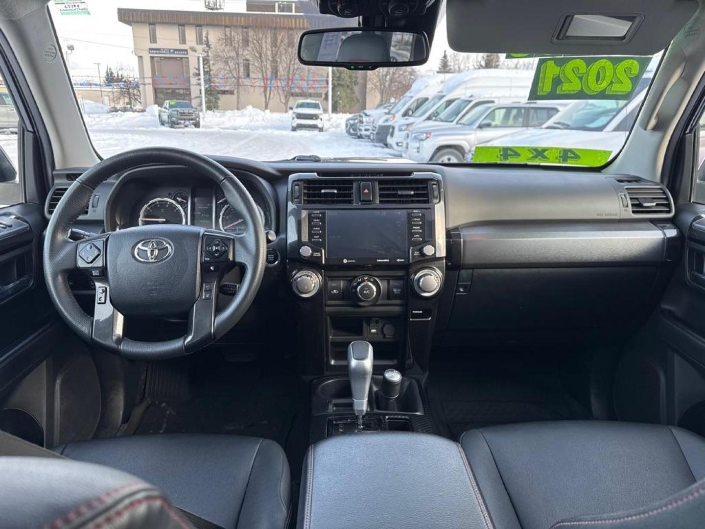 2021 BLUE TOYOTA 4RUNNER SR5 PREMIUM (JTERU5JR6M5) with an 4.0L engine, Automatic transmission, located at 929 East 8th Ave, Anchorage, AK, 99501, (907) 274-2277, 61.214783, -149.866074 - Photo#1