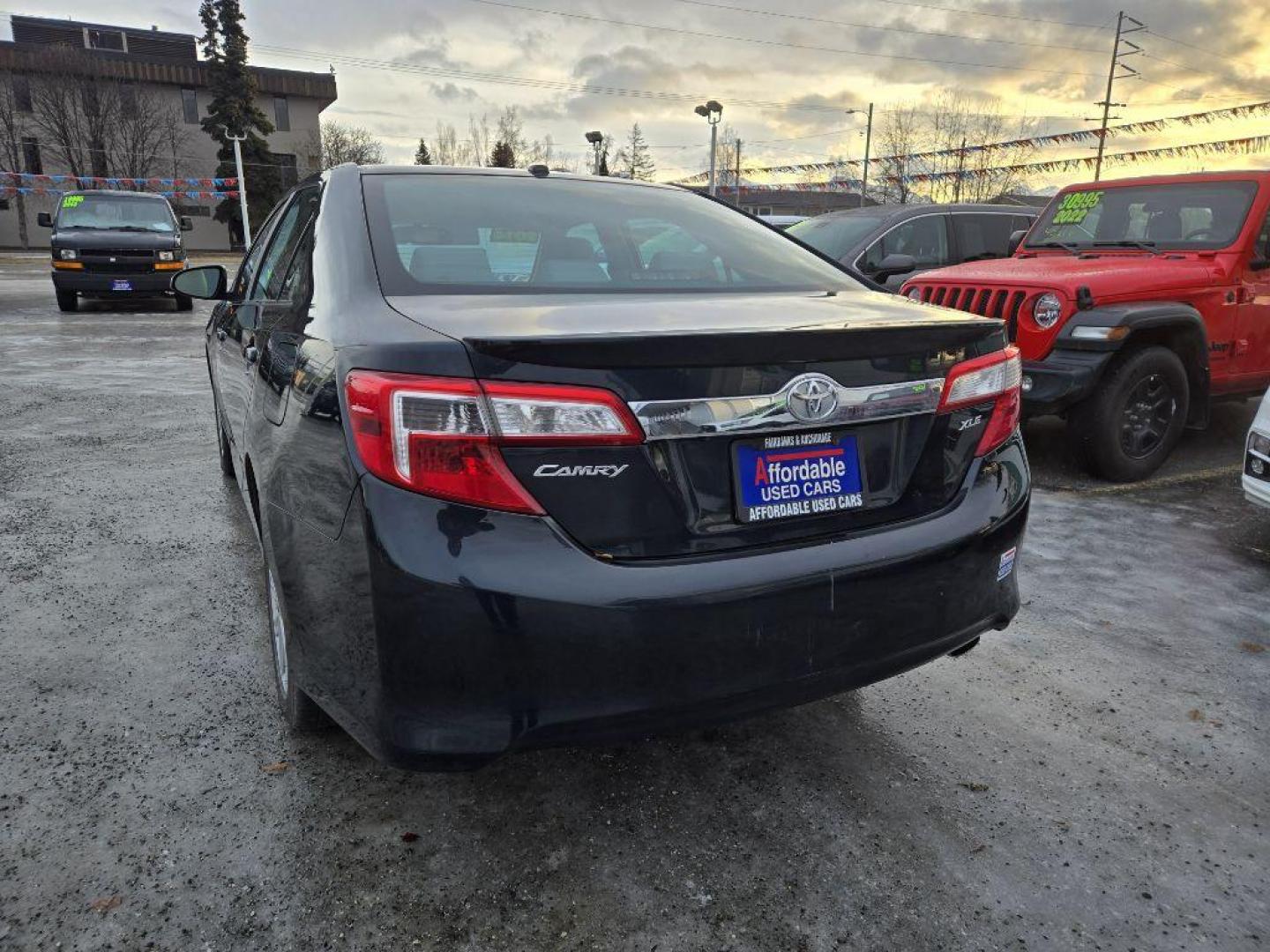 2014 BLUE TOYOTA CAMRY L (4T4BF1FK4ER) with an 2.5L engine, Automatic transmission, located at 929 East 8th Ave, Anchorage, AK, 99501, (907) 274-2277, 61.214783, -149.866074 - Photo#2