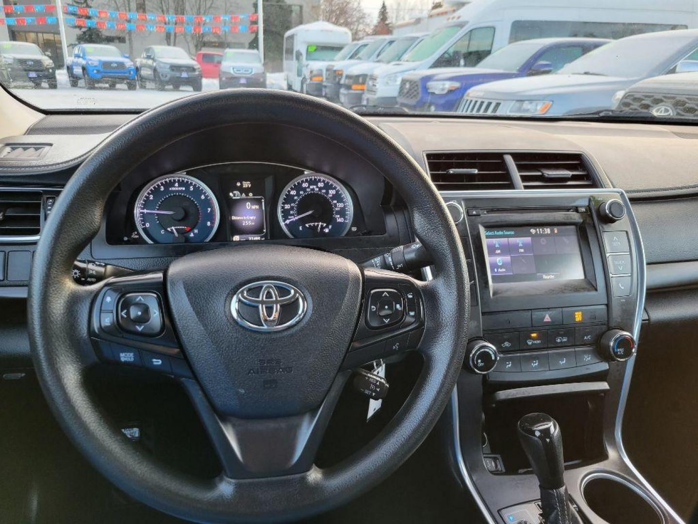 2017 SILVER TOYOTA CAMRY LE (4T1BF1FK6HU) with an 2.5L engine, Automatic transmission, located at 929 East 8th Ave, Anchorage, AK, 99501, (907) 274-2277, 61.214783, -149.866074 - Photo#4