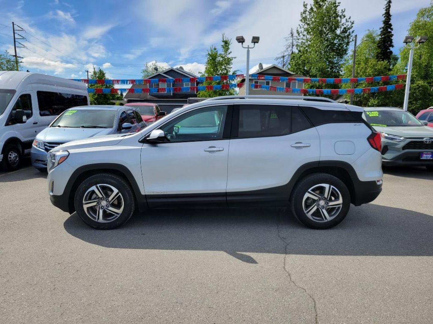 2021 SILVER GMC TERRAIN SLT (3GKALVEV9ML) with an 1.5L engine, Automatic transmission, located at 929 East 8th Ave, Anchorage, AK, 99501, (907) 274-2277, 61.214783, -149.866074 - Photo#1