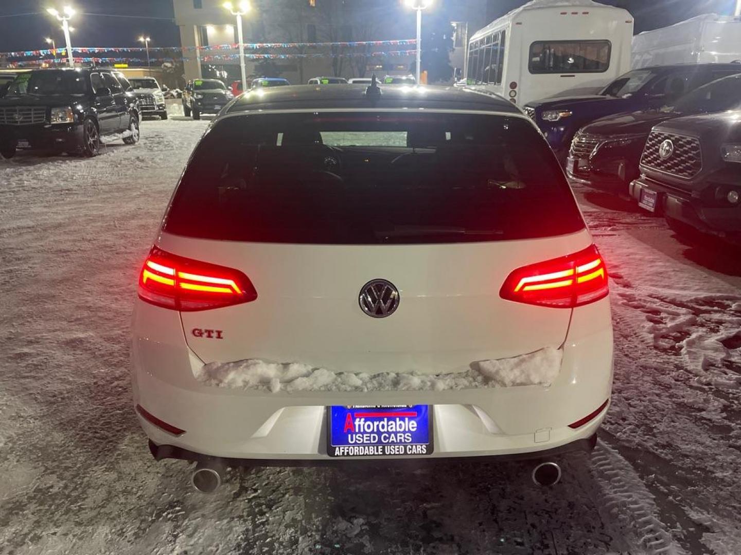 2019 WHITE VOLKSWAGEN GTI S (3VW6T7AU9KM) with an 2.0L engine, Automatic transmission, located at 929 East 8th Ave, Anchorage, AK, 99501, (907) 274-2277, 61.214783, -149.866074 - Photo#2