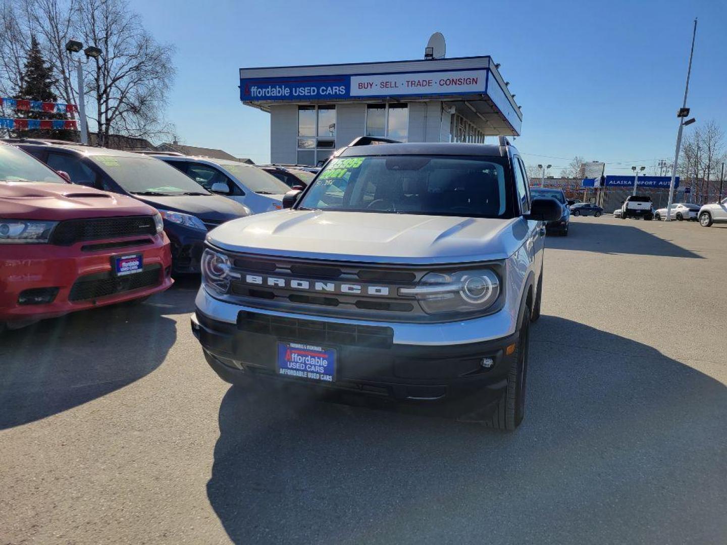 2021 SILVER FORD BRONCO SPORT BIG BEND (3FMCR9B69MR) with an 1.5L engine, Automatic transmission, located at 929 East 8th Ave, Anchorage, AK, 99501, (907) 274-2277, 61.214783, -149.866074 - Photo#0