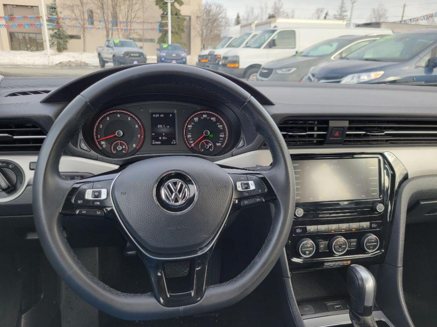 2021 BLUE VOLKSWAGEN PASSAT SE (1VWSA7A3XMC) with an 2.0L engine, Automatic transmission, located at 929 East 8th Ave, Anchorage, AK, 99501, (907) 274-2277, 61.214783, -149.866074 - Photo#4