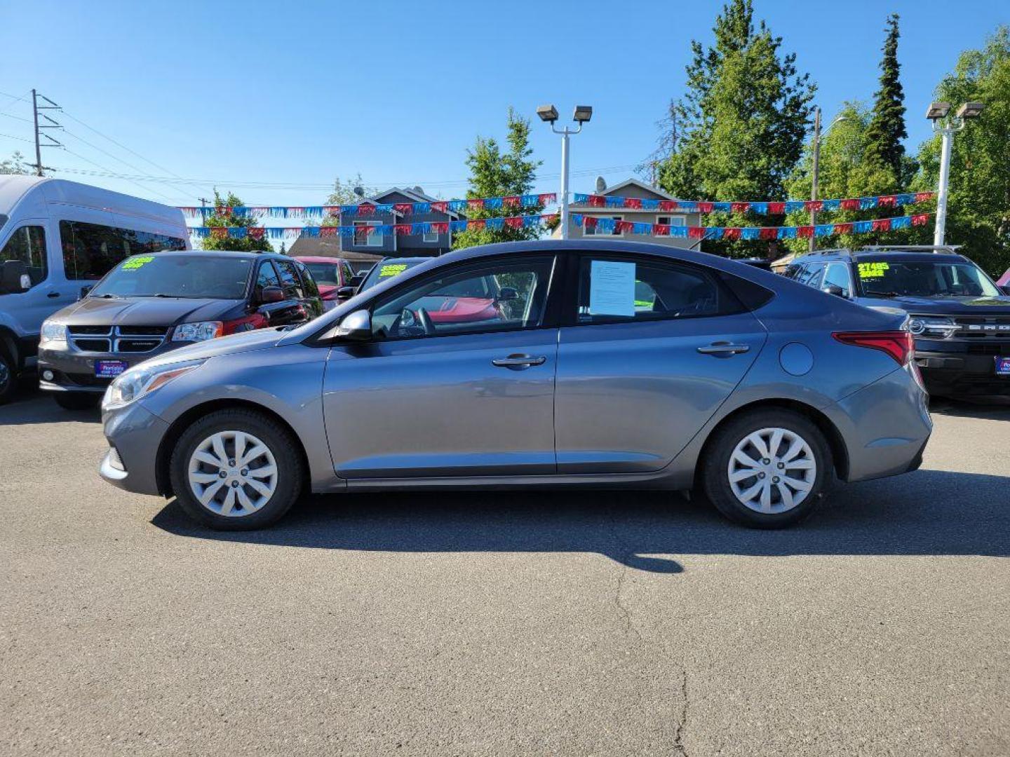 2020 GRAY HYUNDAI ACCENT SE (3KPC24A65LE) with an 1.6L engine, Continuously Variable transmission, located at 929 East 8th Ave, Anchorage, AK, 99501, (907) 274-2277, 61.214783, -149.866074 - Photo#1