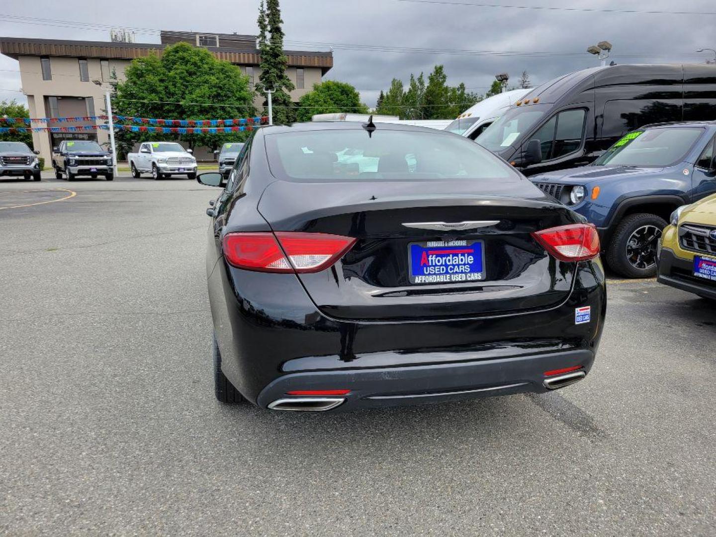 2015 BLACK CHRYSLER 200 S (1C3CCCDG3FN) with an 3.6L engine, Automatic transmission, located at 929 East 8th Ave, Anchorage, AK, 99501, (907) 274-2277, 61.214783, -149.866074 - Photo#1